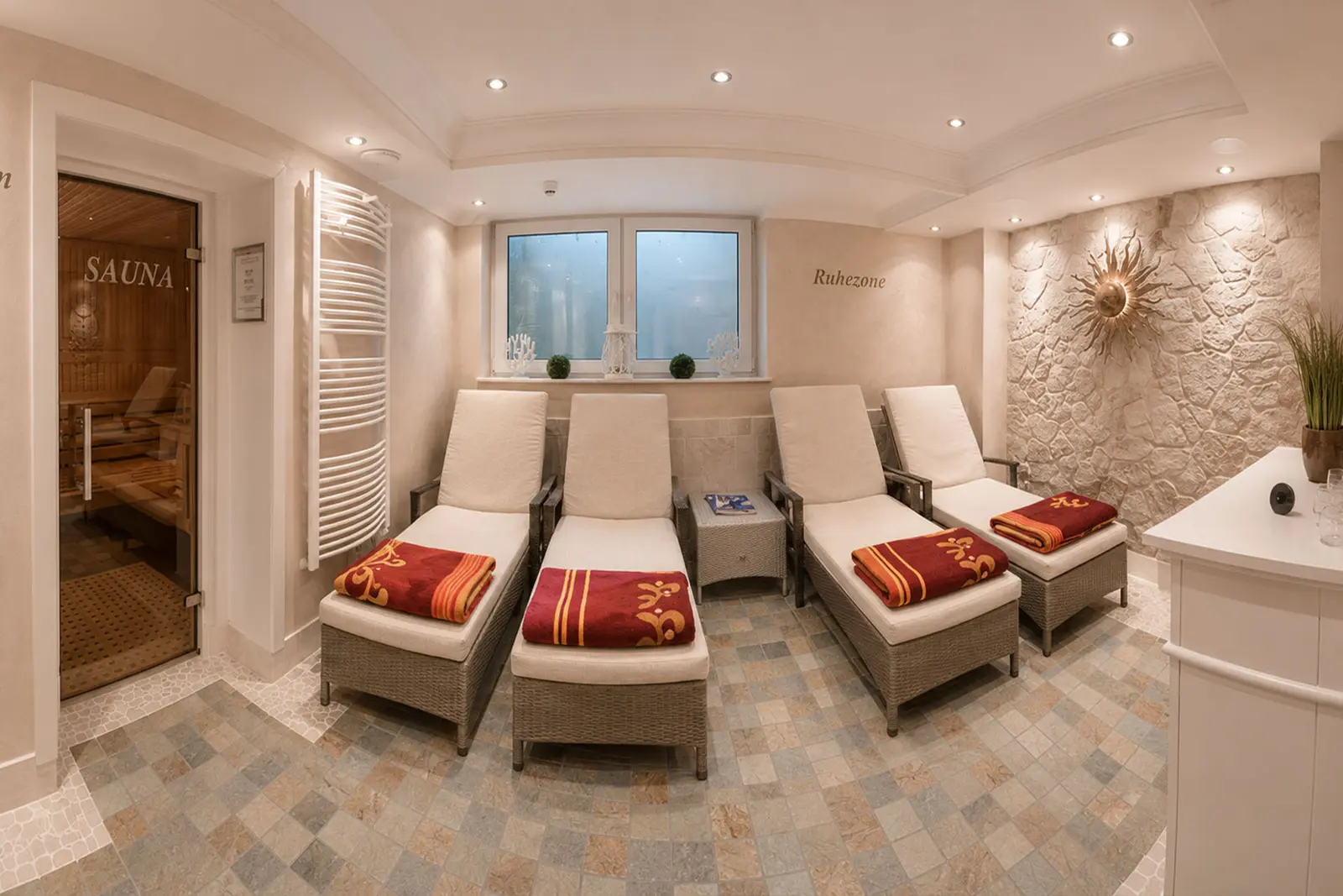 Wellness- und Saunabereich im NordWest-Hotel Bad Zwischenahn
