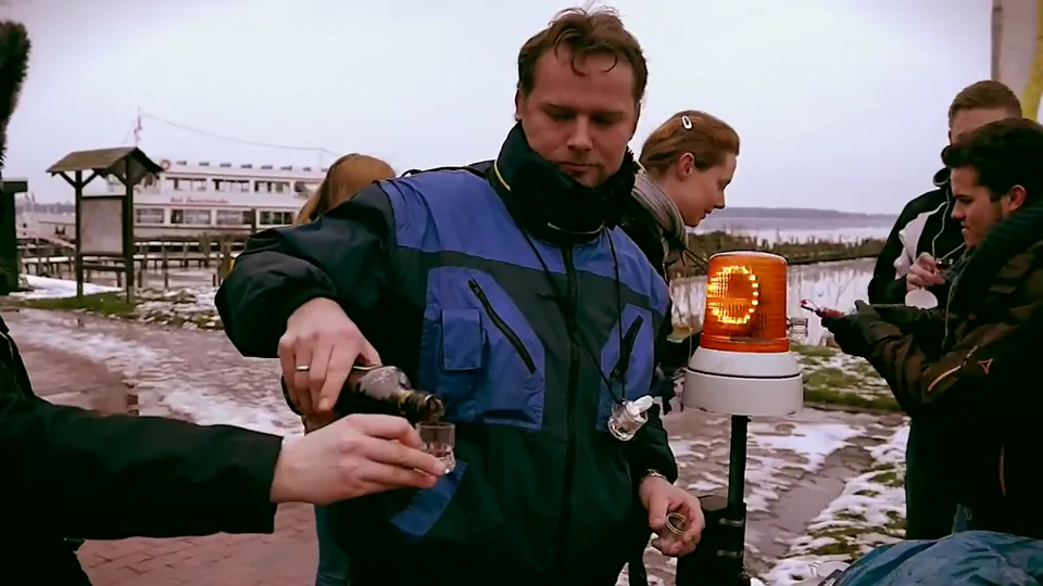 Kohlfahrtgruppe bei einer Pause am Zwischenahner Meer